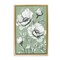 Stupell Industries Soft Green Poppy Floral Floating Frame, design by Petal Prints Design